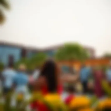 Dynamic Community Life at Olivia Residence Vibrant community and outdoor spaces