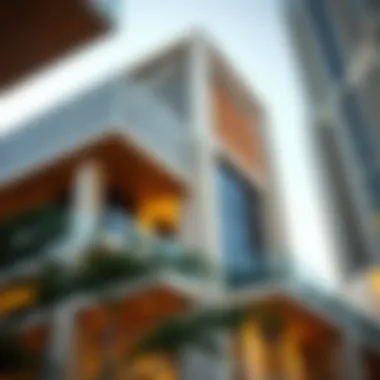 Architectural details highlighting the innovative design of One Za'abeel