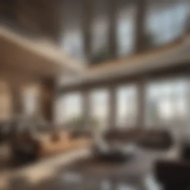 Luxury Living Inside Oudah Tower Interior design showcasing luxurious amenities of Oudah Tower