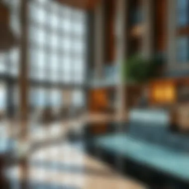 Luxurious amenities available at Palm Towers.