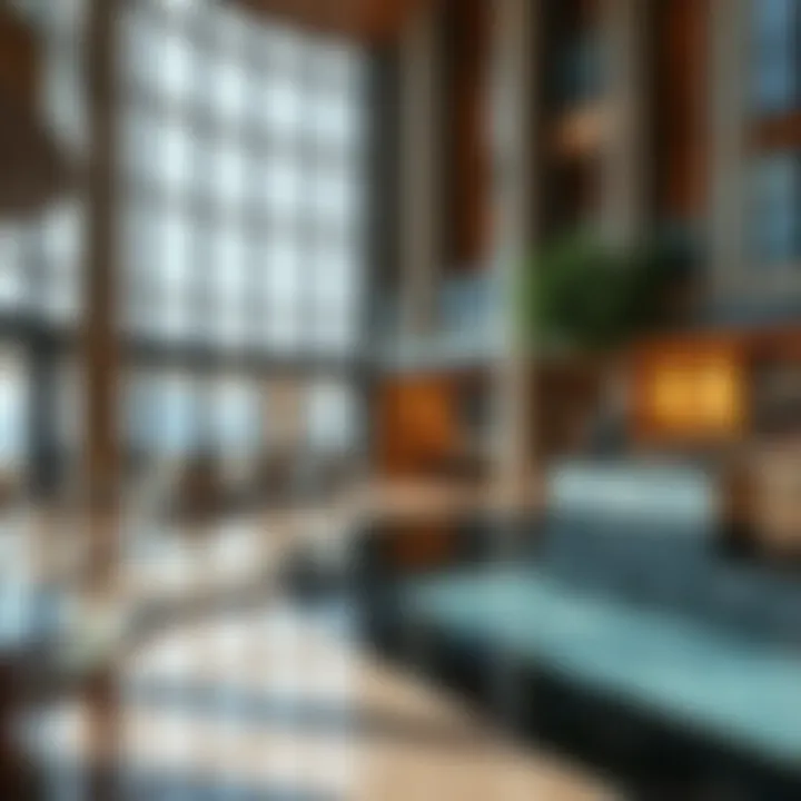 Luxurious amenities available at Palm Towers.