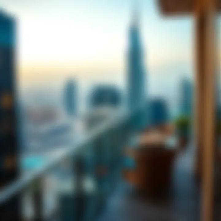 Breathtaking Balcony Views from Park View Tower Panoramic view from Park View Tower's balcony