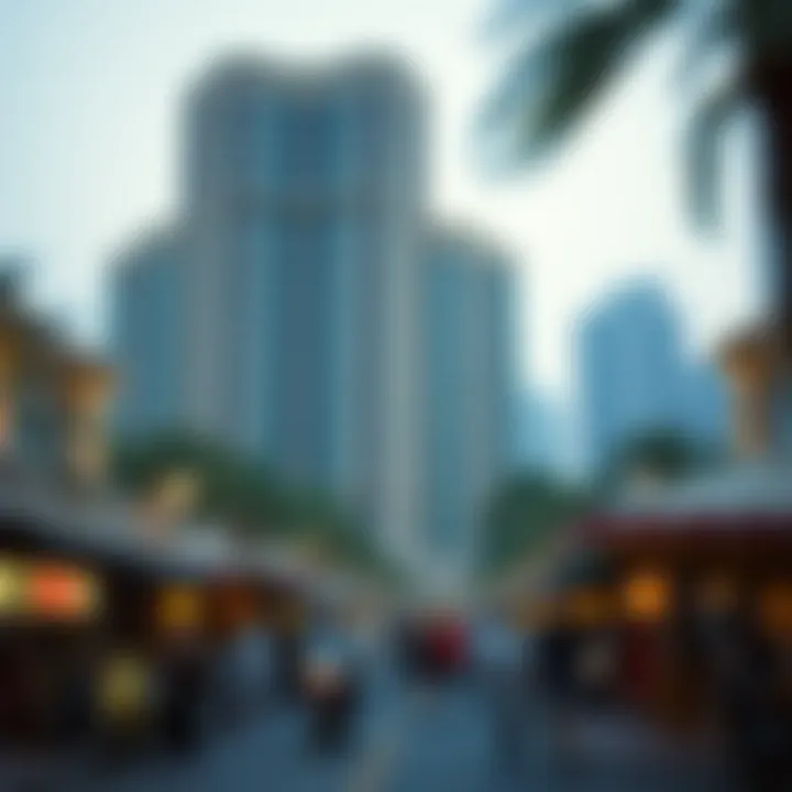 Community Vibe Around Park View Tower Vibrant community atmosphere surrounding Park View Tower