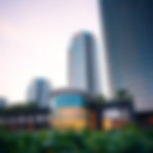 Stunning view of Park View Tower's facade