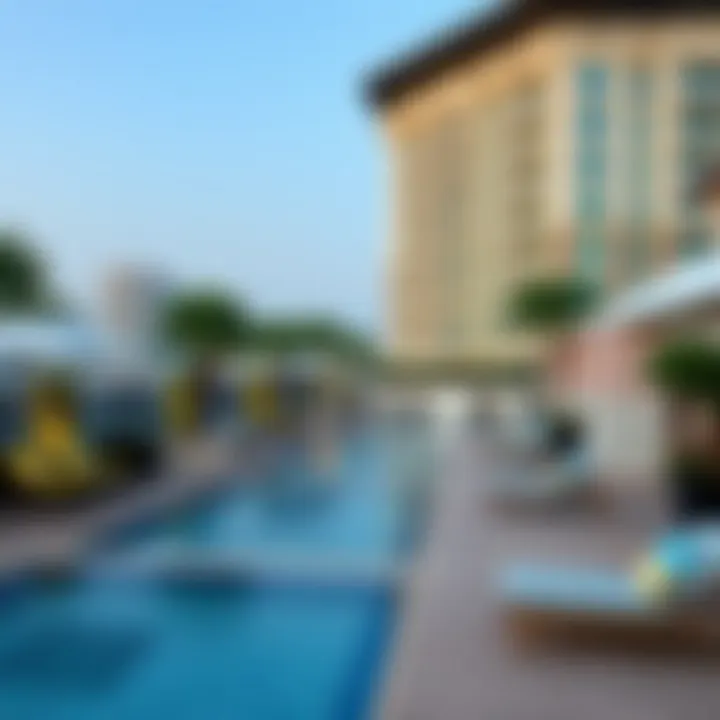 Exceptional Community Amenities Community amenities at Pearl Marina Hotel Apartments