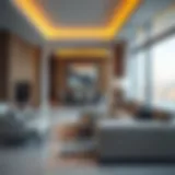 Luxurious living space in Pearl Marina Hotel Apartments