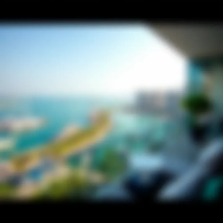 Breathtaking Scenic View Scenic view from Pearl Marina Hotel Apartments