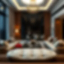 Luxurious living space in Pyramisa Hotel Apartments