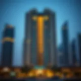 Stunning view of Radiant Square's unique architectural design