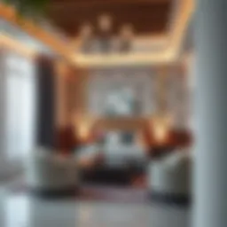 Cozy room interior in Al Quoz