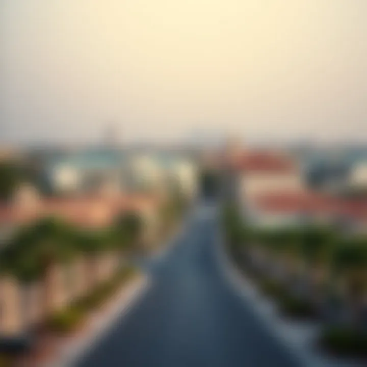 A Scenic View of Al Quoz Neighborhood Al Quoz neighborhood view