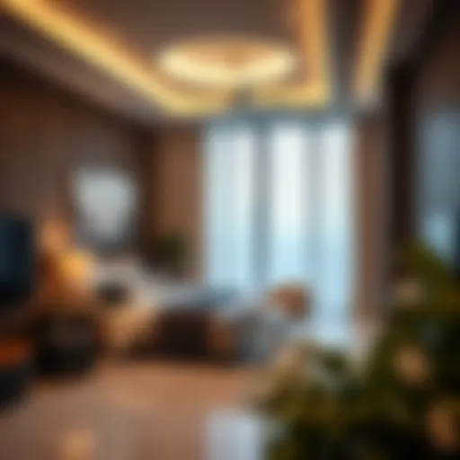 Modern apartment interior showcasing rental potential