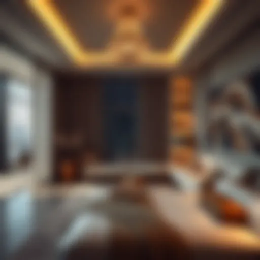 Luxurious bedroom in Bur Dubai