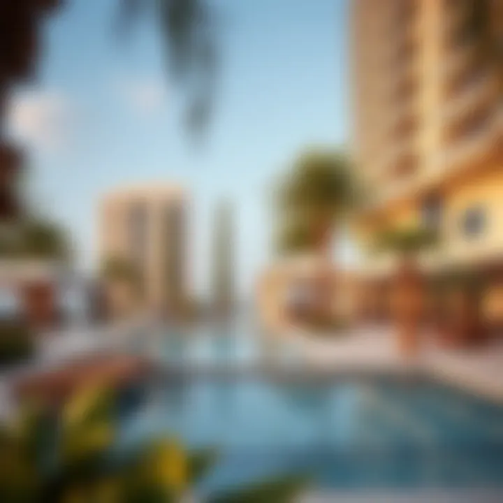 Luxurious amenities available in Shams JBR community