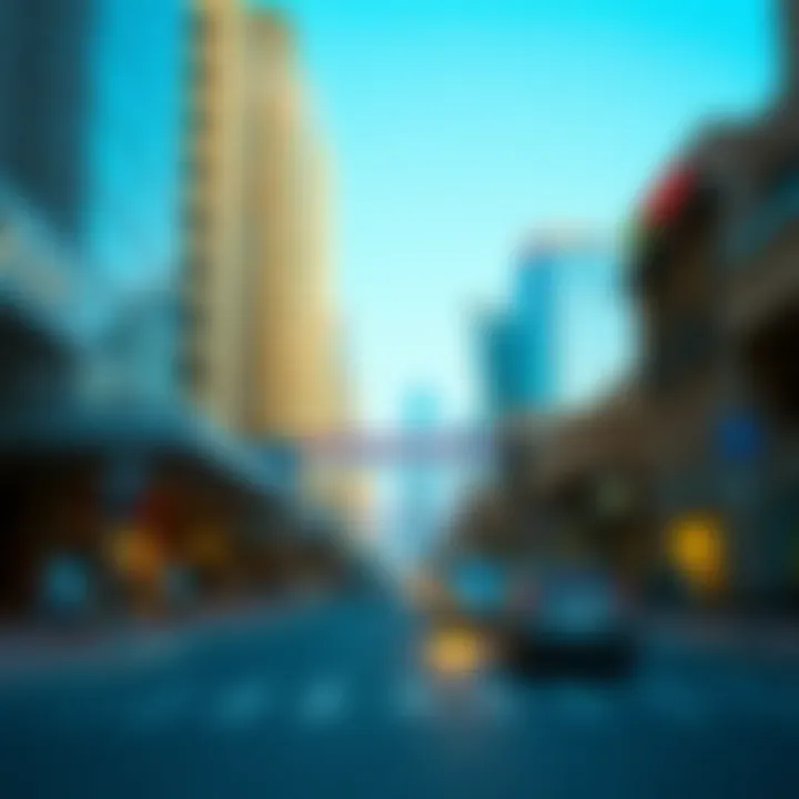 Cultural Highlights on Sheikh Zayed Road Cultural highlights around Sheikh Zayed Road, featuring local art and architecture