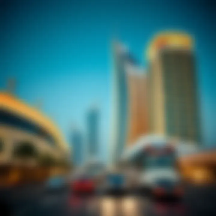 Futuristic Building Designs on Sheikh Zayed Road Futuristic building designs along the thoroughfare