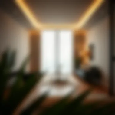 Chic Minimalism in Studio Spaces Modern studio room interior with minimalist decor