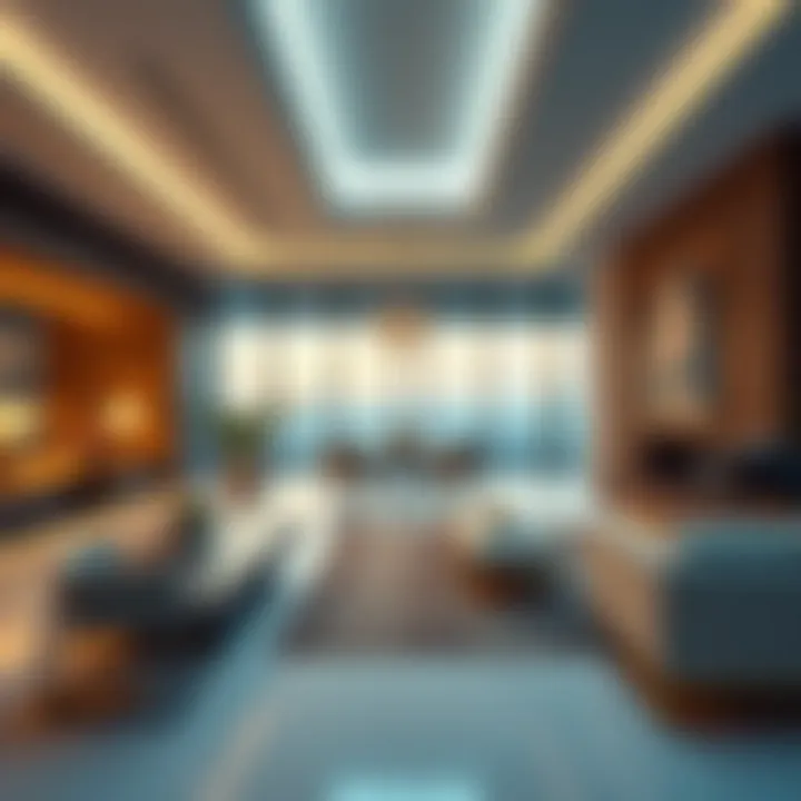 Modern Design and Luxury at The Court Residence Luxurious interior of The Court Residence showcasing modern design