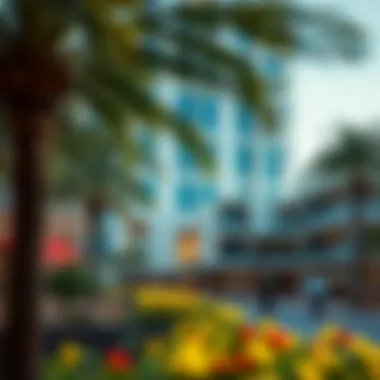 The Vibrant Surroundings of The Court Residence Surrounding vibrant area of The Court Residence with local attractions