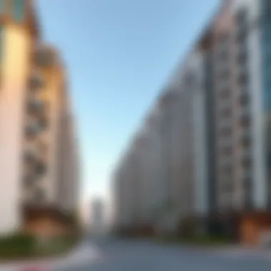 Architectural Elegance of The Cove Modern architectural design of residential buildings in The Cove