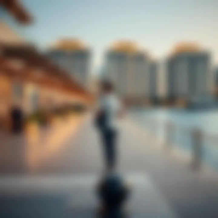 Waterfront Promenade at The Cove Elegant waterfront promenade in The Cove