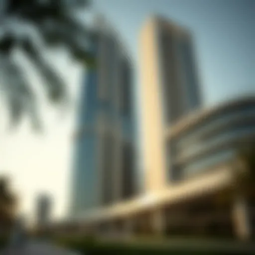 Architectural view of The Opus by Omniyat