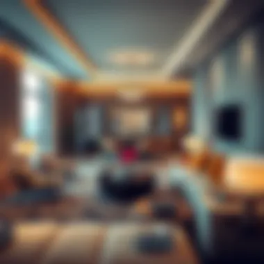 Stylish Common Areas Stylish common areas in executive bed space accommodations