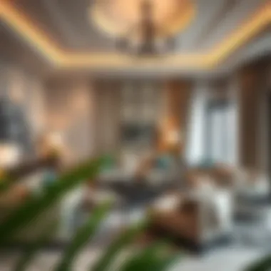 Elegant Furniture Arrangement for Comfort Cozy family room with elegant furniture arrangement