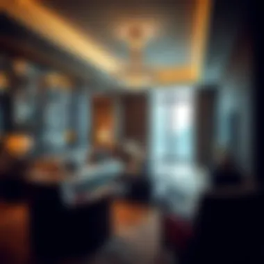 Luxury Living in Uptown Dubai An elegant residential interior design example from Uptown Dubai