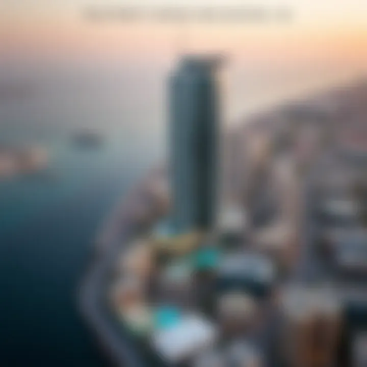 Aerial Perspective of Water's Edge Building 10 Location Aerial view of the neighborhood around Water's Edge Building 10