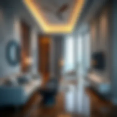 Modern Apartment Interior Interior shot of a modern apartment in the White Swan Building