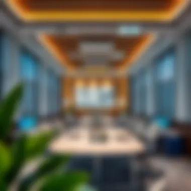 Productive Office Interiors at Yes Business Centre Spacious office interiors designed for productivity