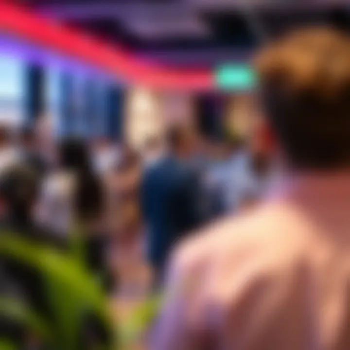 Dynamic Networking Events at Yes Business Centre Networking event happening in a vibrant business environment